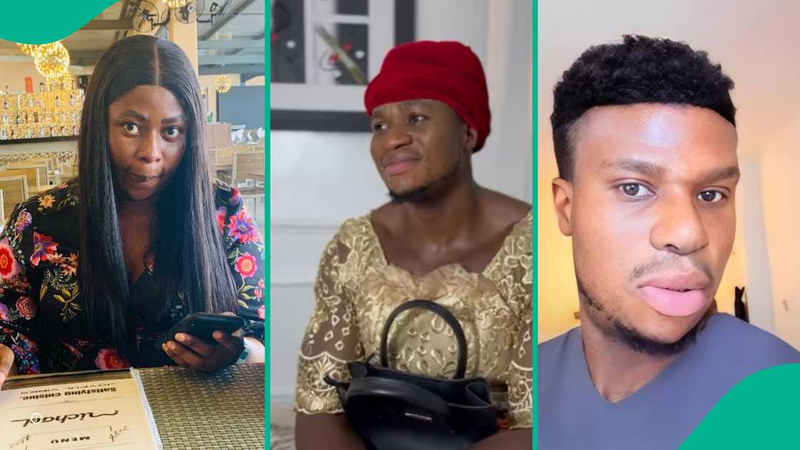 Lady reacts to Zicsaloma's nose. Lady reacts to Zicsaloma's nose.