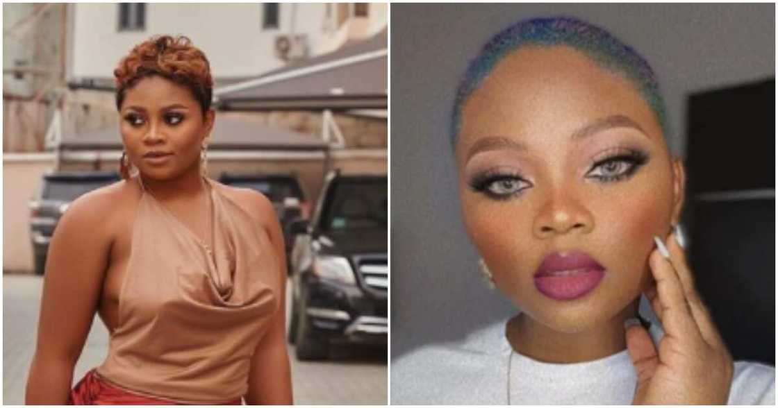 Tega debuts new look Tega debuts new look
