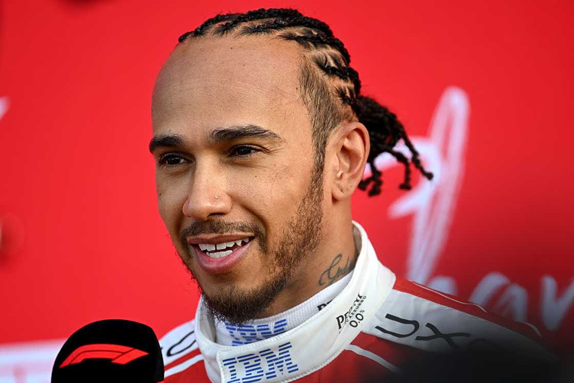 Lewis Hamilton at Shanghai International Circuit
