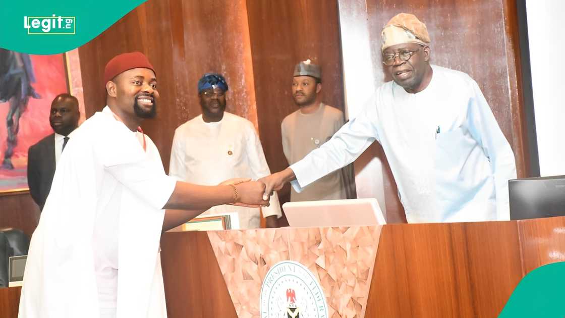 Peter Eze and Tinubu Peter Eze and Tinubu