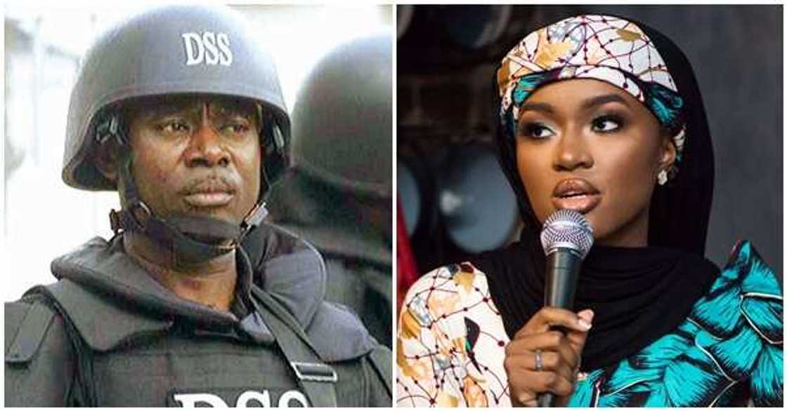 Badakalar layin wayar Hanan Buhari Umarni daga fadar shugaban kasa ne ya sa muka tsare mutumin tsawon makonni ba tare da gurfanar dashi ba – SSS Badakalar layin wayar Hanan Buhari Umarni daga fadar shugaban kasa ne ya sa muka tsare mutumin tsawon makonni ba tare da gurfanar dashi ba – SSS