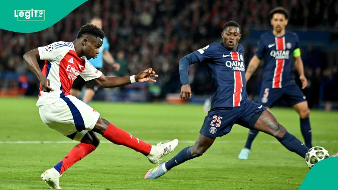 Arsenal, UEFA, Champions League, Paris Saint-Germain, Budapest, Football, Europe.