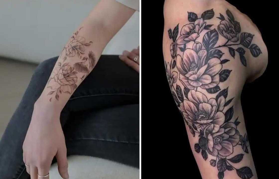 Mom and son matching tattoos Mom and son matching tattoos