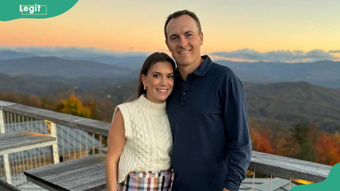 Jordan Spieth and Annie Verret on a trip Jordan Spieth and Annie Verret on a trip