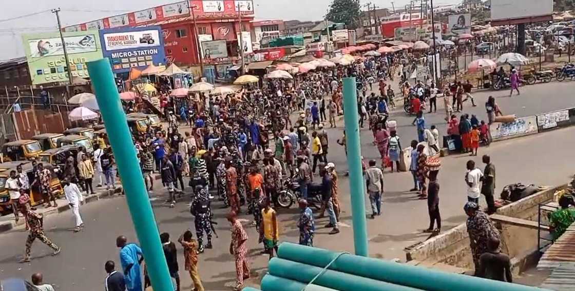 Protests rock Ibadan Protests rock Ibadan