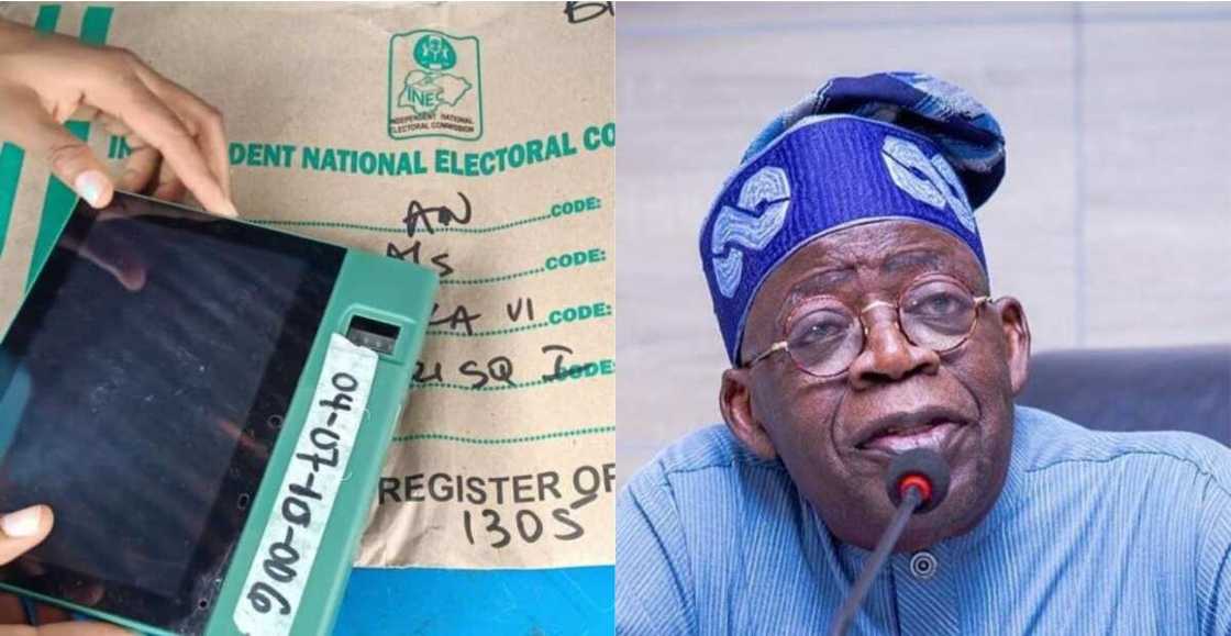 INEC blasts Tinubu over Bvas INEC blasts Tinubu over Bvas