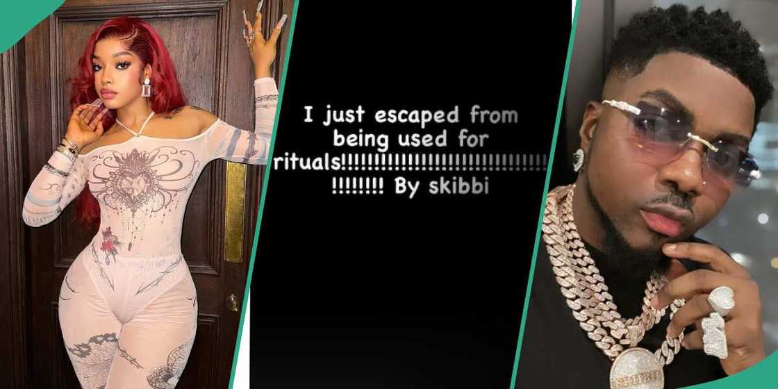 An IG model Nickie DaBarbie has sparked massive reactions online after she called out singer, Skiibii Mayana. An IG model Nickie DaBarbie has sparked massive reactions online after she called out singer, Skiibii Mayana.
