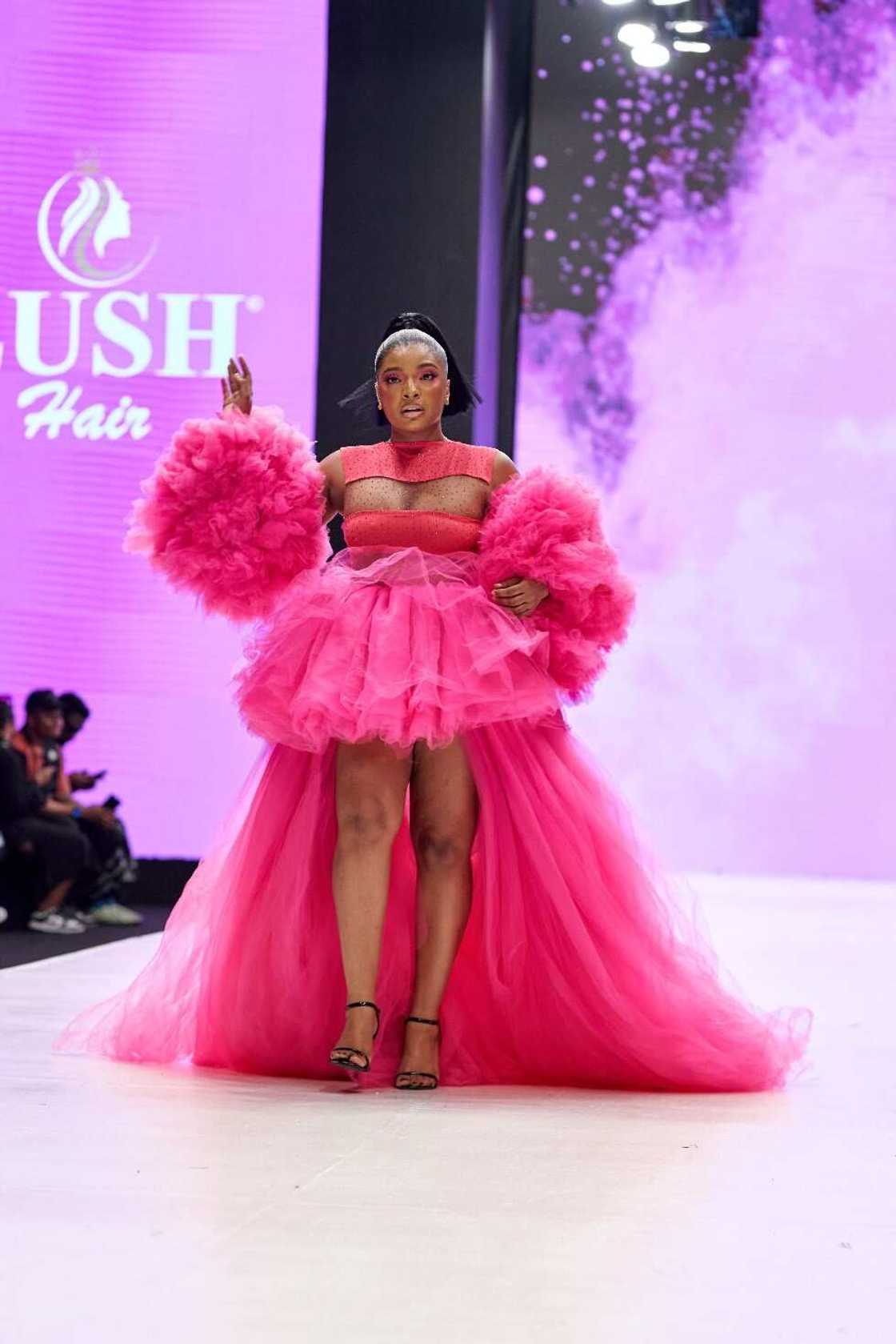 Beyond the Runway: Lush Hair Steals the Spotlight at Lagos Fashion Week's 10th Edition