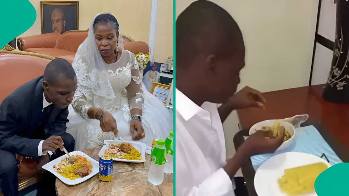 Video of Aboy learning from his wife sparks reactions online