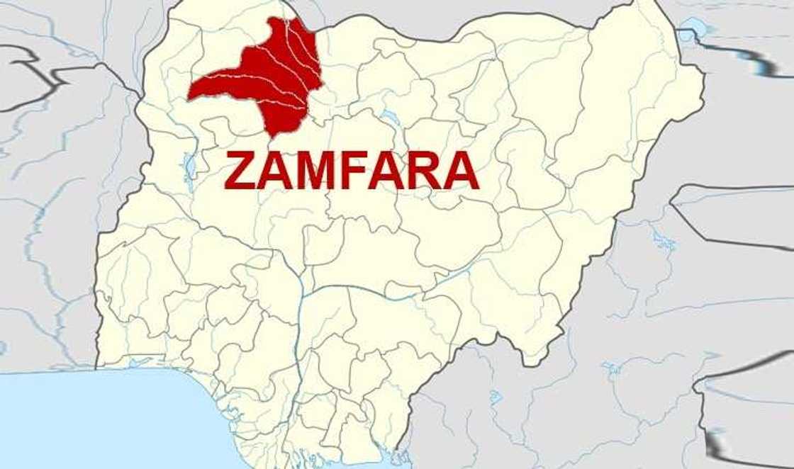 Taswirar jihar Zamfara.