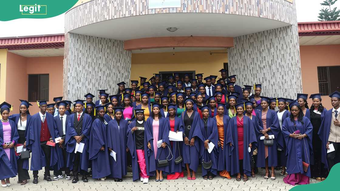 Kings University graduates posing for a photo Kings University graduates posing for a photo