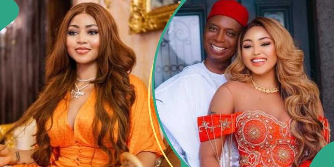 Actress Regina Daniels and her husband Actress Regina Daniels and her husband