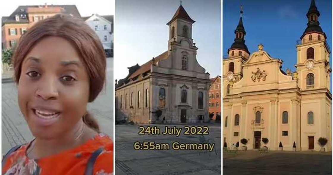 Nigerian lady, based in Germany, churches in Germany