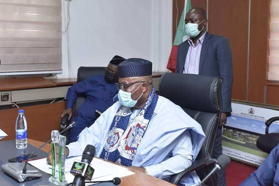 Akpabio cries out, says NDDC is broke, demands more funds Akpabio cries out, says NDDC is broke, demands more funds