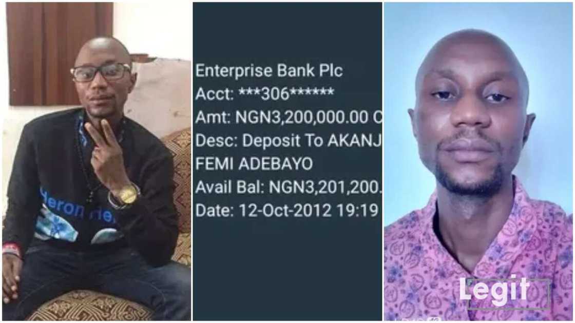 Mistaken bank transfer/man returned money. Mistaken bank transfer/man returned money.