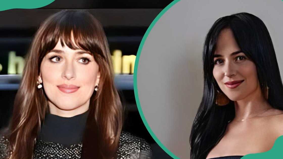 Dakota Johnson in a black outfit Dakota Johnson in a black outfit