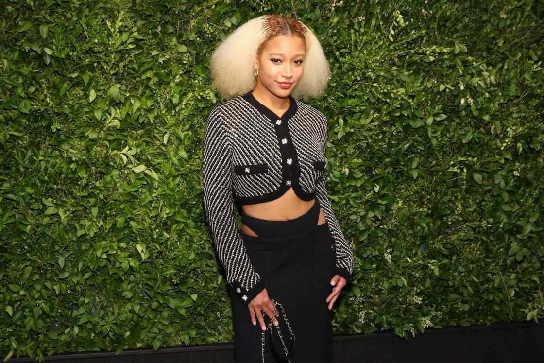 Amandla Stenberg attends the 2022 Tribeca Film Festival Chanel Arts Dinner Amandla Stenberg attends the 2022 Tribeca Film Festival Chanel Arts Dinner