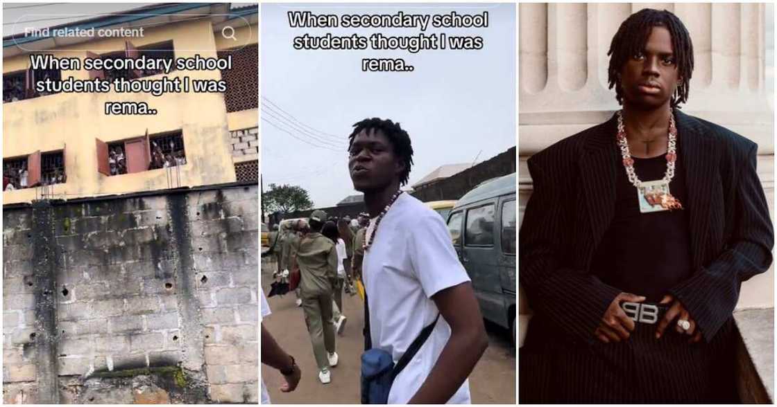 School students, Rema's lookalike, NYSC School students, Rema's lookalike, NYSC