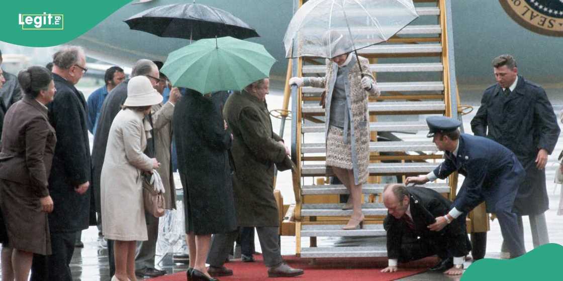 President Gerald Ford's fall President Gerald Ford's fall