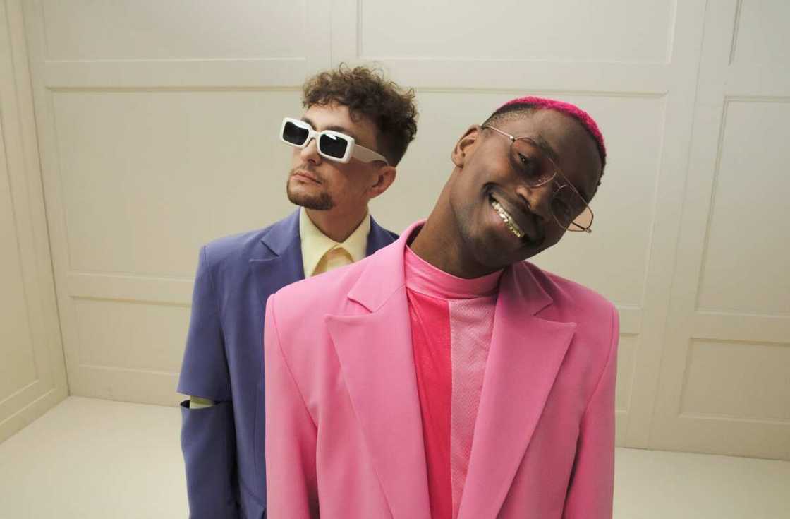 Nigerian singer Jefferey of Ukrainian music group TVORCHI speaks. Nigerian singer Jefferey of Ukrainian music group TVORCHI speaks.