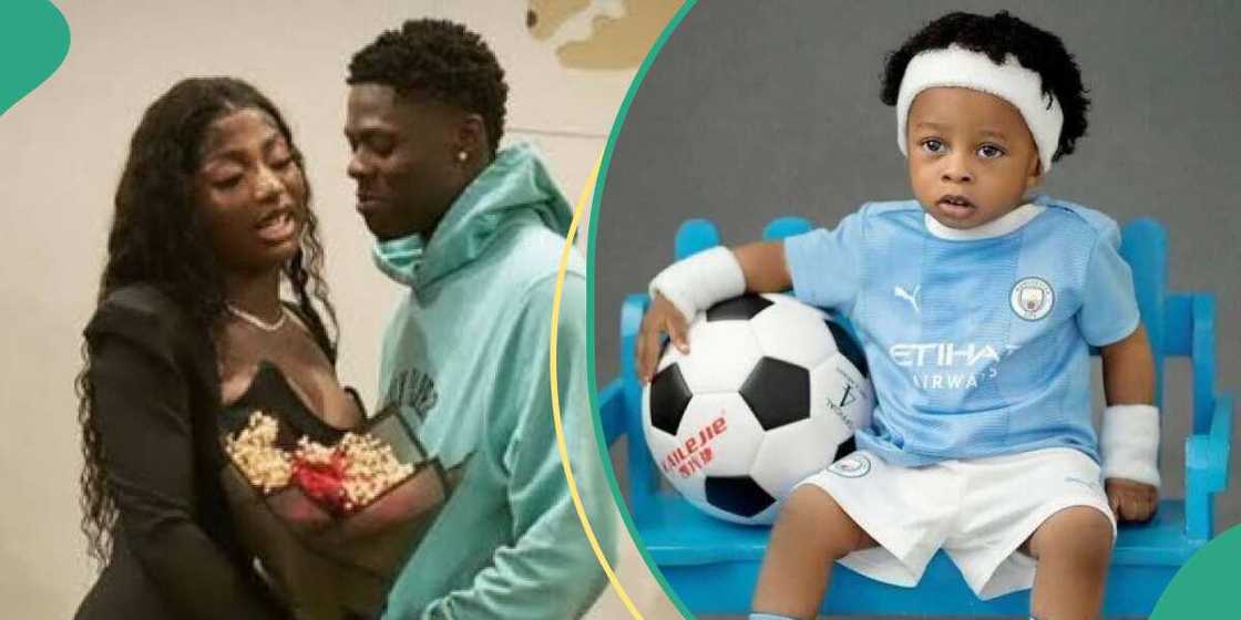 Mohbad’s wife performs at son's 1st birthday party, Mohbad's son clocks one year old Mohbad’s wife performs at son's 1st birthday party, Mohbad's son clocks one year old