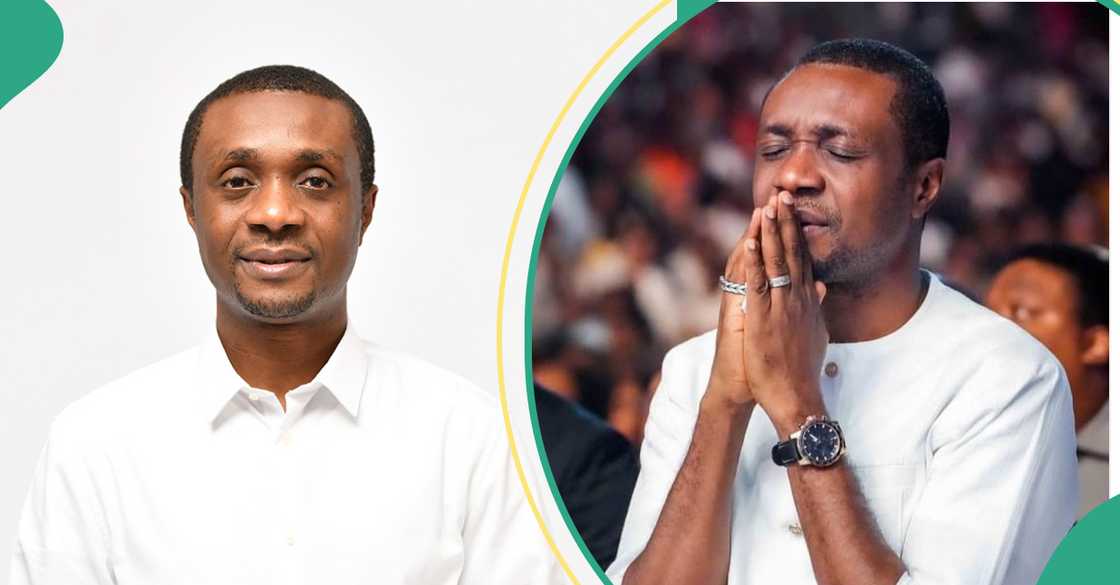 A man shares his observation about Nathaniel Bassey during Hallelujah Challenge. A man shares his observation about Nathaniel Bassey during Hallelujah Challenge.