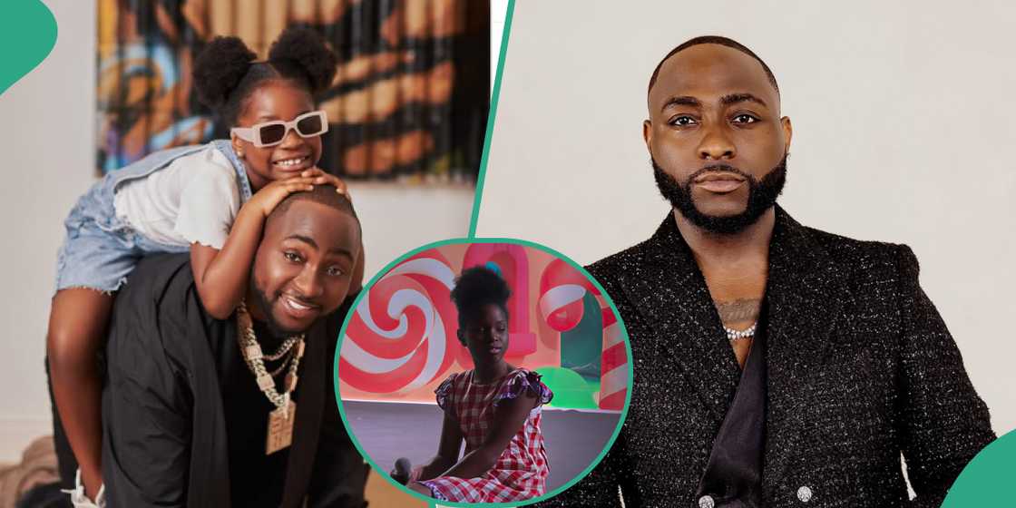 Davido shows up where fans least expected him this Christmas, which was at his daughter Imade's school's Christmas carol. Davido shows up where fans least expected him this Christmas, which was at his daughter Imade's school's Christmas carol.