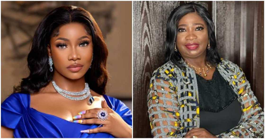 BBNaija's Tacha calls Abike Dabiri shameless.