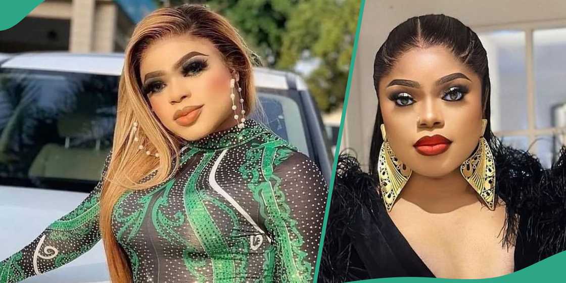 Bobrisky shares challenge. Bobrisky shares challenge.