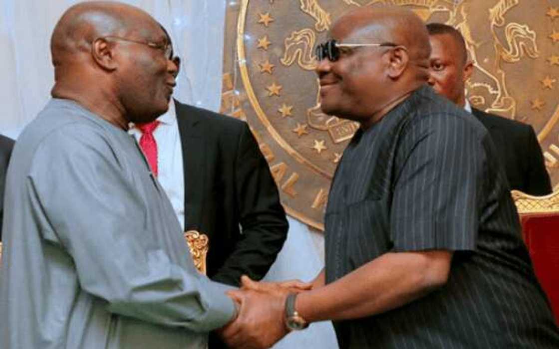 Atiku sets to pacify Wike Atiku sets to pacify Wike
