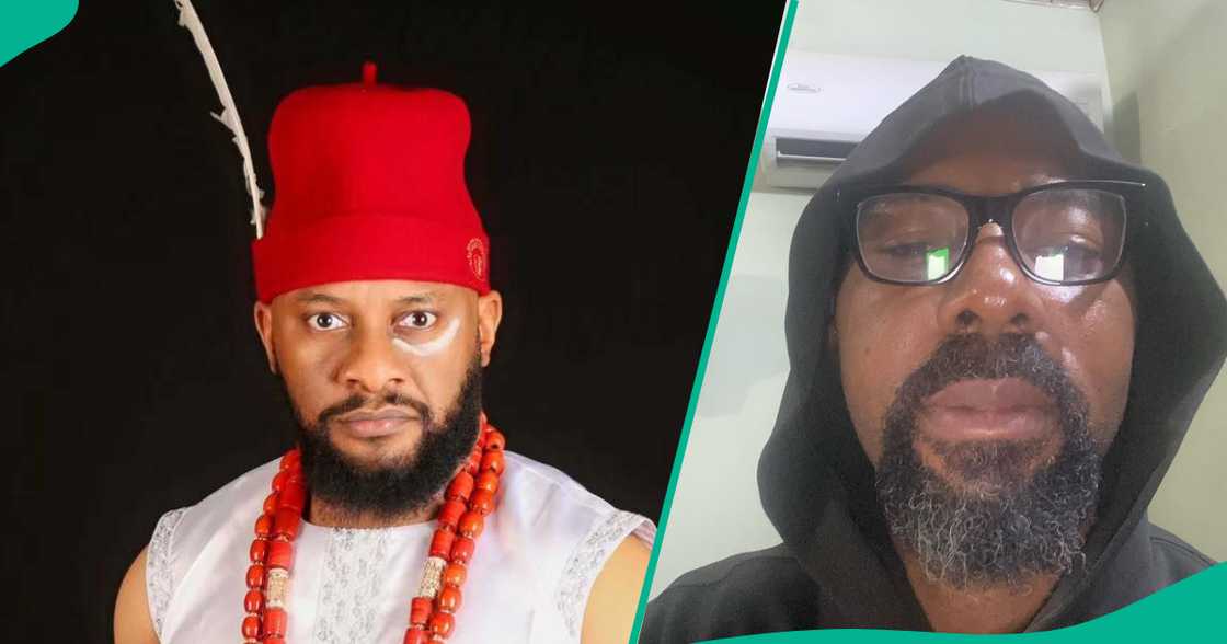 Linc Edochie came on Instagram to share how his Instagram handle was hacked shortly after celebrating brother