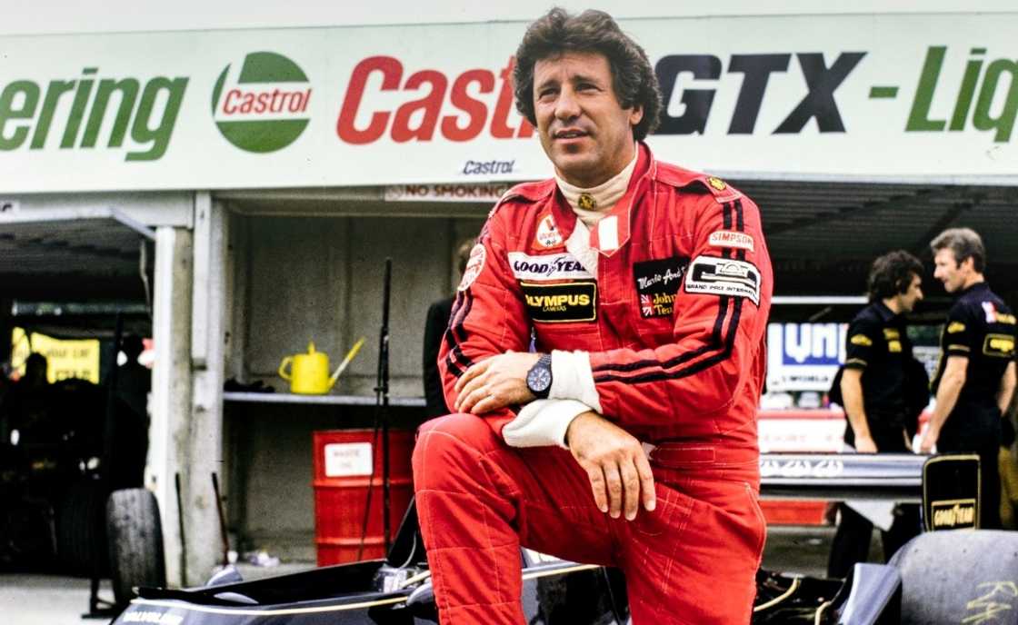 Mario Andretti pictured with his Lotus 79 Ford in the pit lane during the 1978 British GP at Brands Hatch Mario Andretti pictured with his Lotus 79 Ford in the pit lane during the 1978 British GP at Brands Hatch