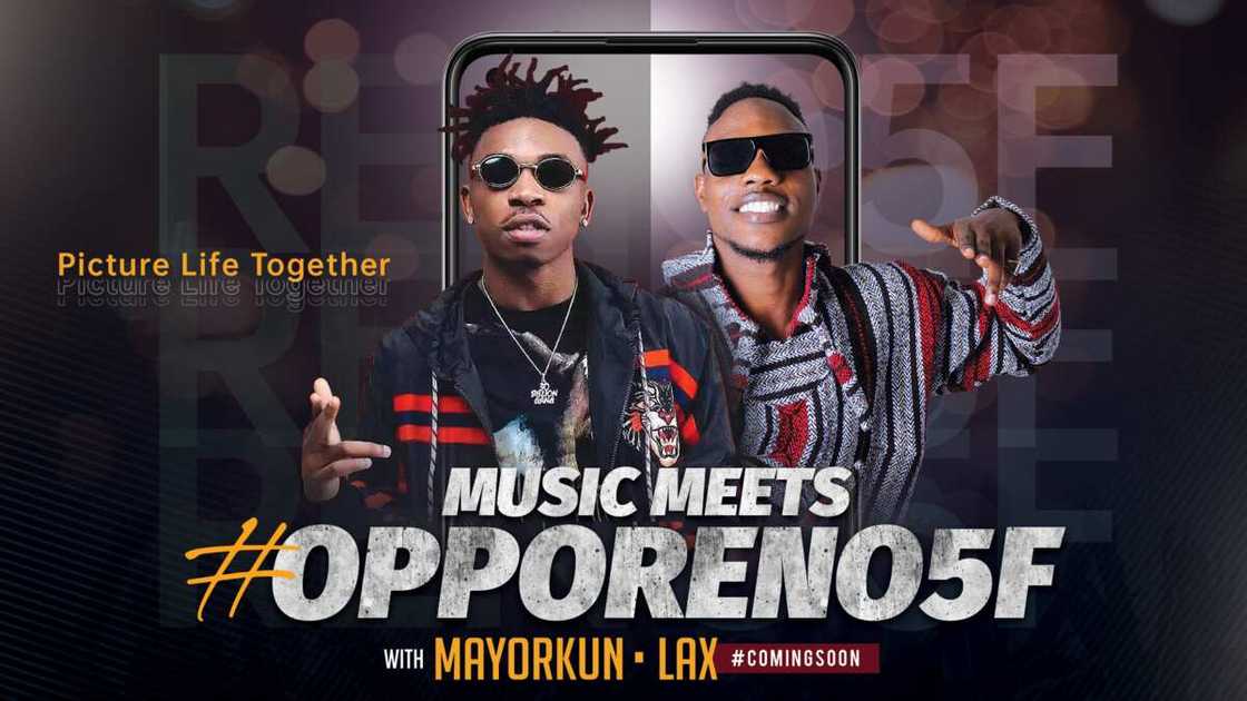 Mayorkun and L.A.X set to release Dance Music collaboration with OPPO Nigeria