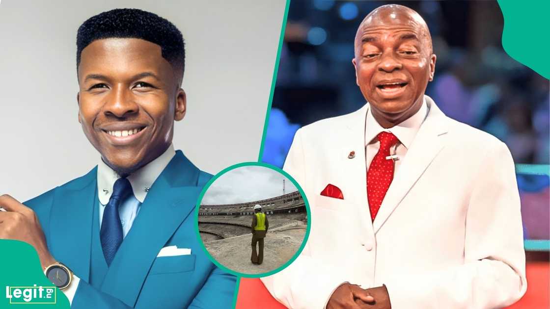 Pastor Emmanuel Iren visits Bishop Oyedepo’s 100,000-capacity Ark Auditorium, says the project leaves him deeply amazed