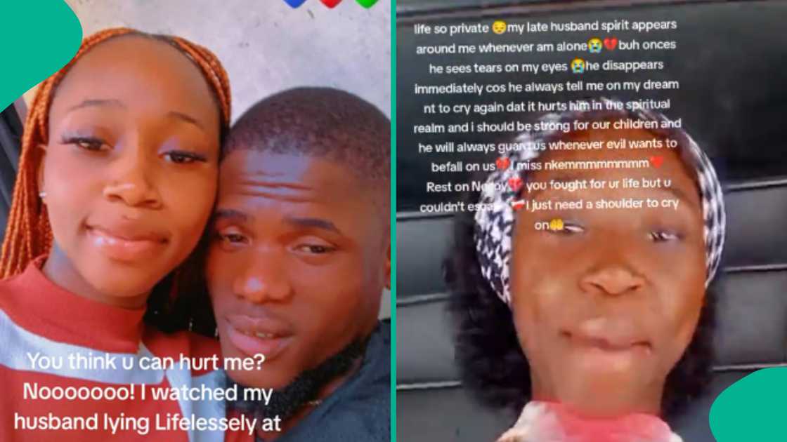 Widow breaks hearts as she shares what her late husband tells her in her dreams Widow breaks hearts as she shares what her late husband tells her in her dreams