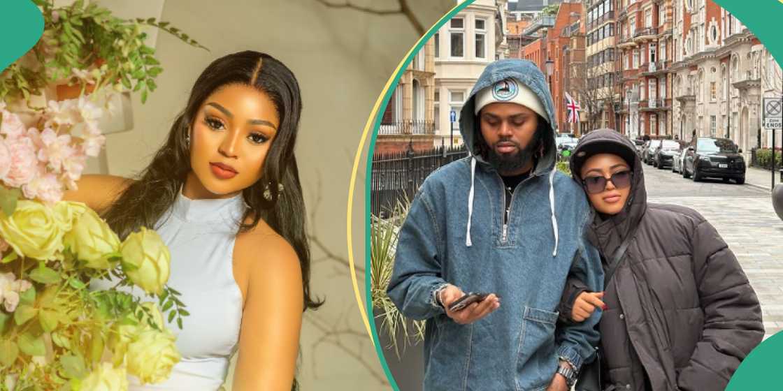 Regina Daniels and brother trends over fake Rolex