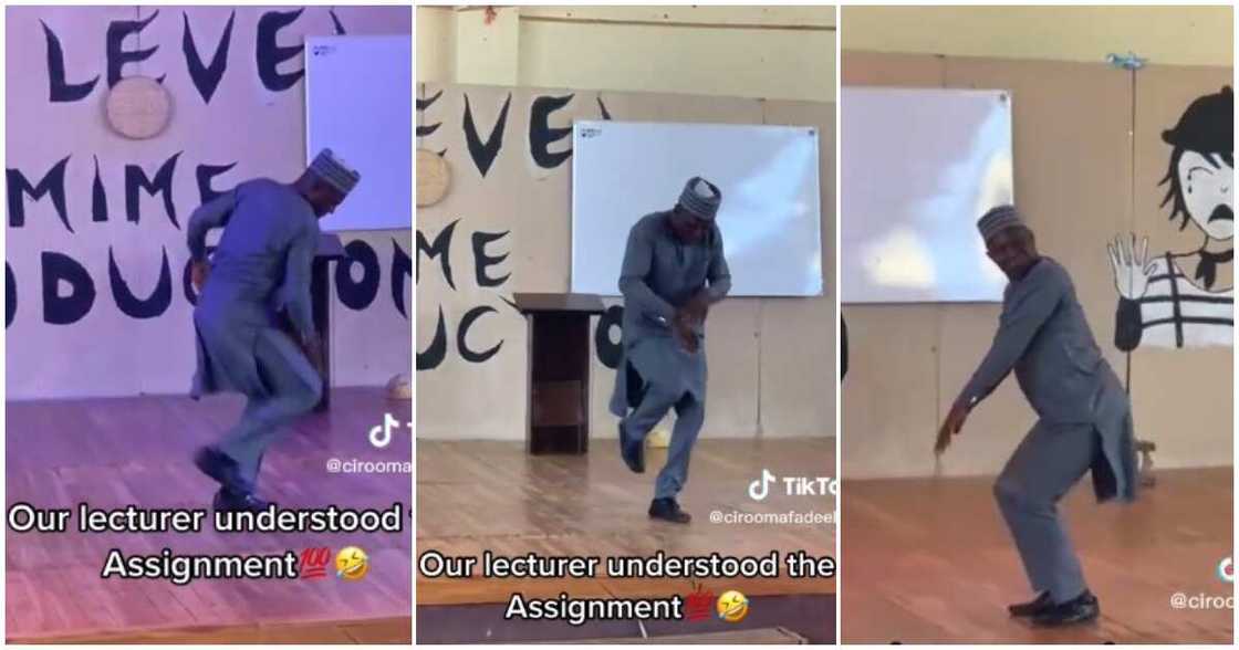 Nasarawa state University lecturer dances, lecturer dances, Kizz Daniel's song Odoyewu Nasarawa state University lecturer dances, lecturer dances, Kizz Daniel's song Odoyewu