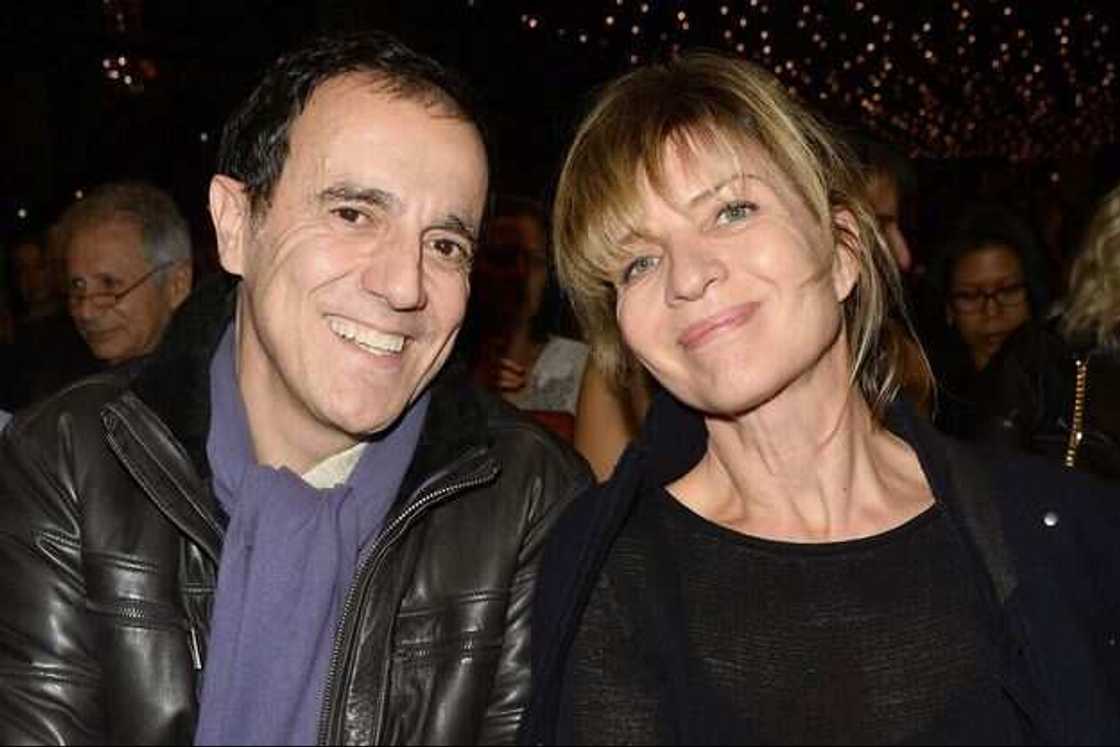 Thierry Beccaro et sa femme Emmanuelle Lannes Thierry Beccaro et sa femme Emmanuelle Lannes