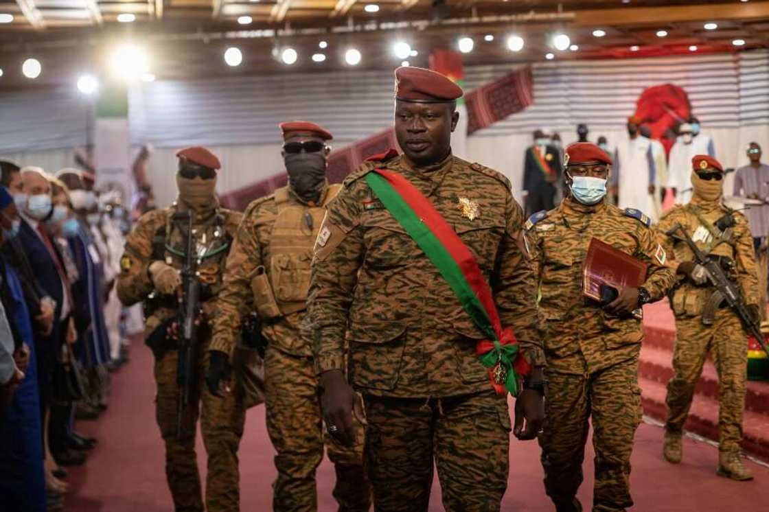 Lieutenant-Colonel Paul-Henri Sandaogo Damiba came to power in a military coup in January Lieutenant-Colonel Paul-Henri Sandaogo Damiba came to power in a military coup in January