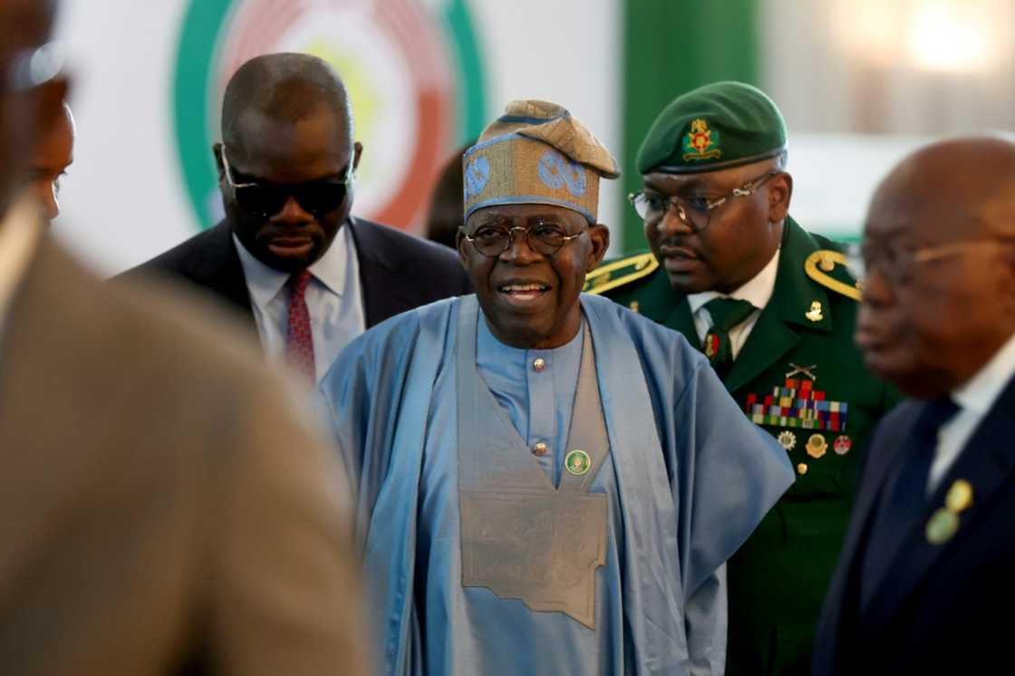 Bola Tinubu is the chairman of the West African economic bloc ECOWAS Bola Tinubu is the chairman of the West African economic bloc ECOWAS