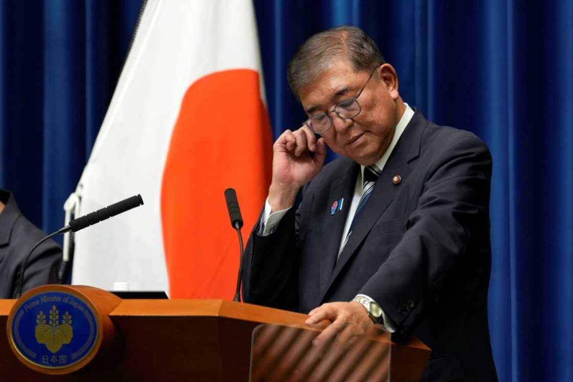 Japanese bond yields also climbed after Ishiba said Sunday he would step down after less than a year in power Japanese bond yields also climbed after Ishiba said Sunday he would step down after less than a year in power