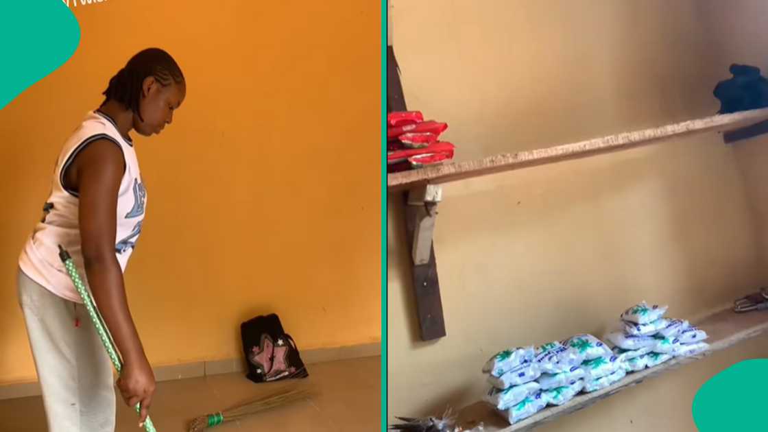 Nigerian lady shares video of her shop. Nigerian lady shares video of her shop.
