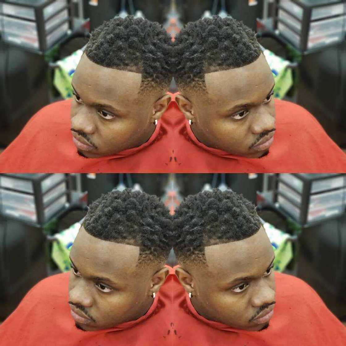 Drop fade cut for men Drop fade cut for men