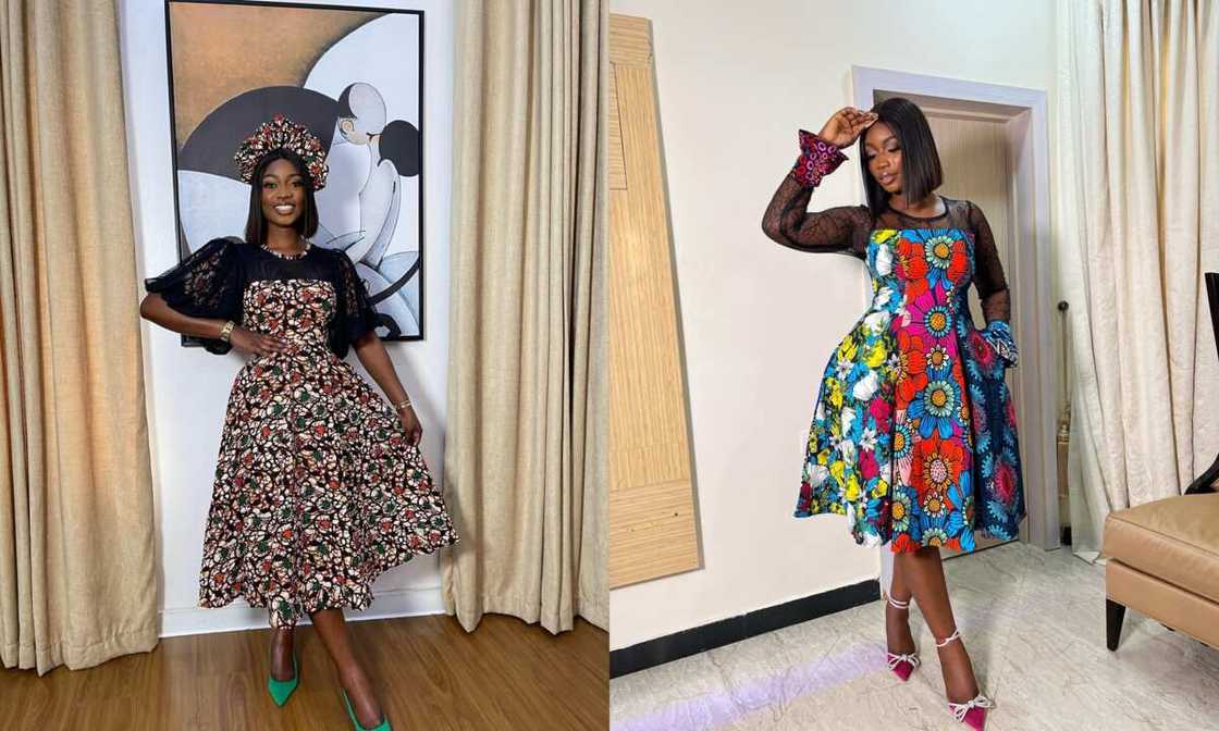 Coolest free gown styles for materials Ankara gowns silk velvet and others Legit.ng