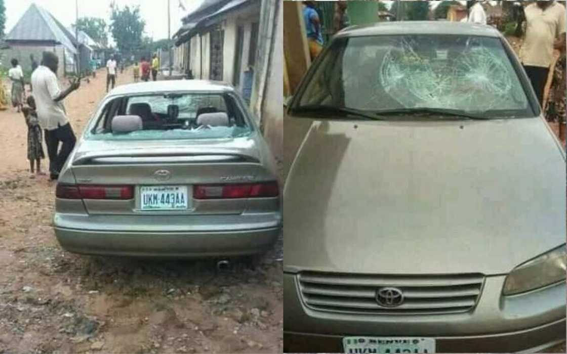 Magidanta 2 sun bai wa hammata iska kan budurwa, sun tarwatsa motar 1 daga ciki Magidanta 2 sun bai wa hammata iska kan budurwa, sun tarwatsa motar 1 daga ciki