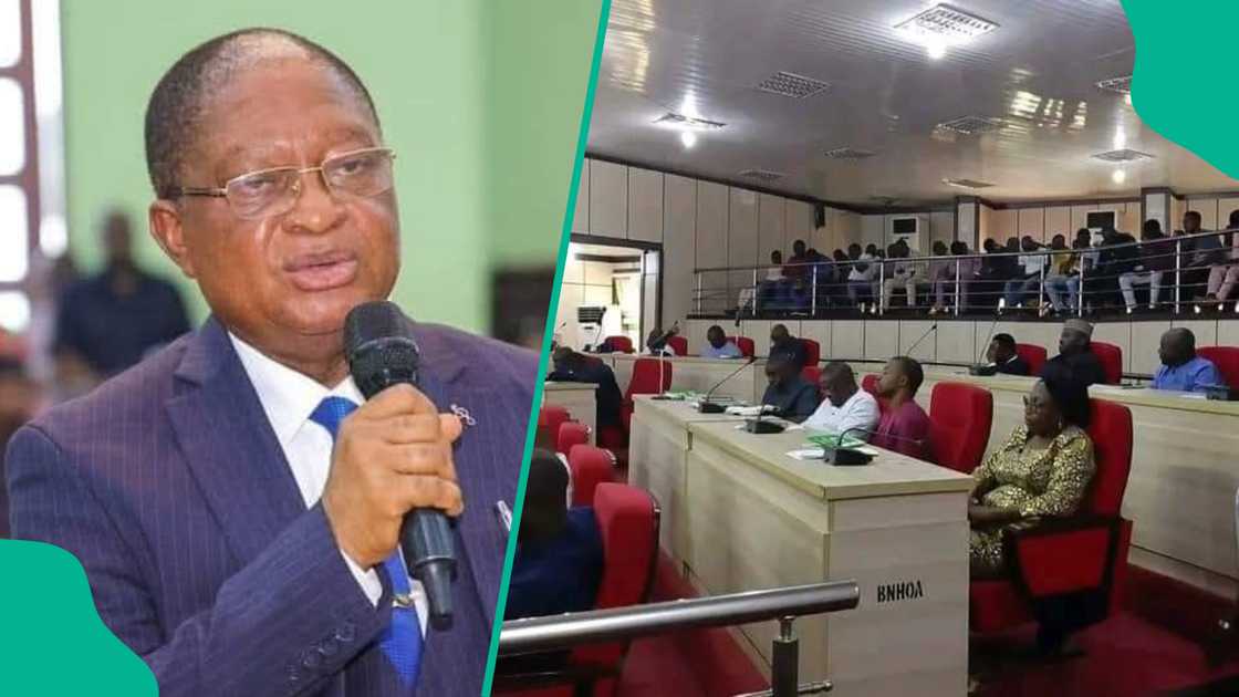 An sake dakatar da mambobin Majalisa kan kin amincewa da tsige alkalin jiha An sake dakatar da mambobin Majalisa kan kin amincewa da tsige alkalin jiha