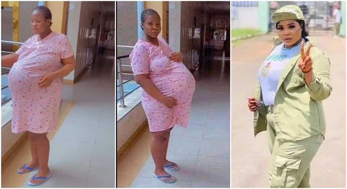 Photos of a Nigerian mum who gave birth to quintuplets. Photos of a Nigerian mum who gave birth to quintuplets.