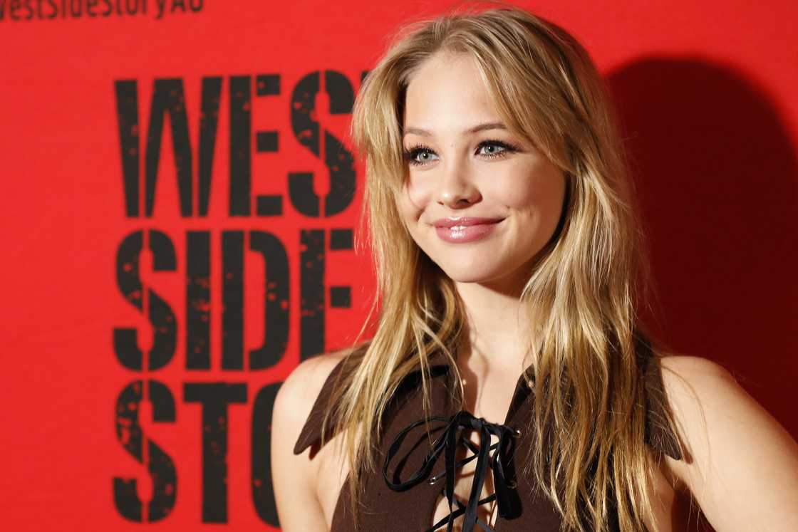 Olivia Deeble attends opening night of West Side Story at Sydney Opera House in Sydney, Australia Olivia Deeble attends opening night of West Side Story at Sydney Opera House in Sydney, Australia