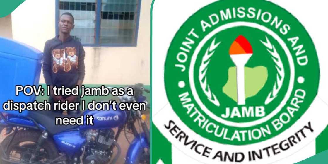 Nigerian dispatch rider scores 366 in 2024 UTME Nigerian dispatch rider scores 366 in 2024 UTME