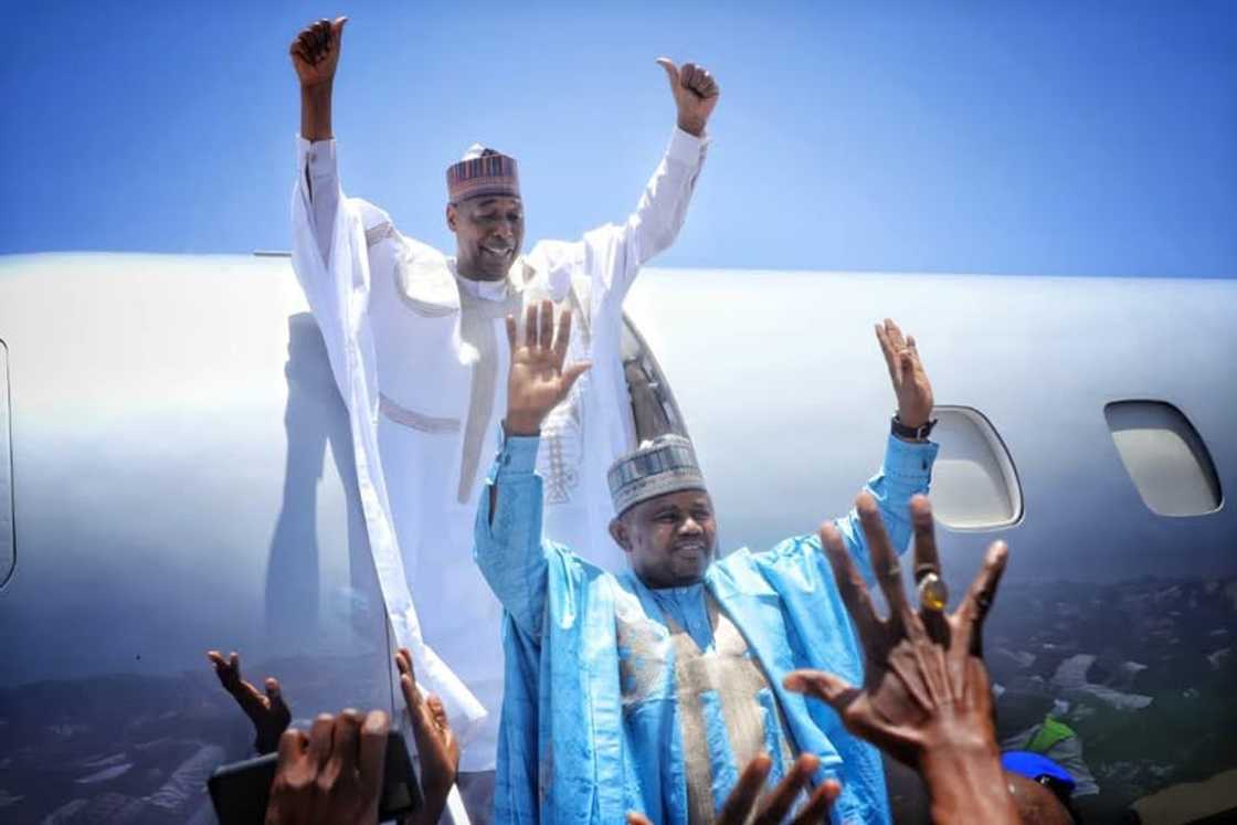 Babagana Zulum da Mustapha Gubio Babagana Zulum da Mustapha Gubio